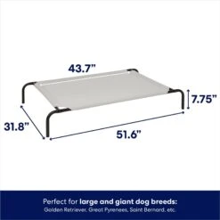Frisco Steel-Framed Elevated Dog Bed -Frisco 112076 PT4. AC SS1800 V1667229537