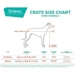 Frisco Two Door Top Load Plastic Dog & Cat Kennel 12 Frisco Two Door Top Load Plastic Dog & Cat Kennel -Frisco 122125 PT2. AC SS1800 V1645045885