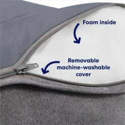 Frisco Plush Orthopedic Bolster Dog Bed W/Removable Cover 10 Frisco Plush Orthopedic Bolster Dog Bed W/Removable Cover -Frisco 129511 PT2. AC SS1800 V1700243664