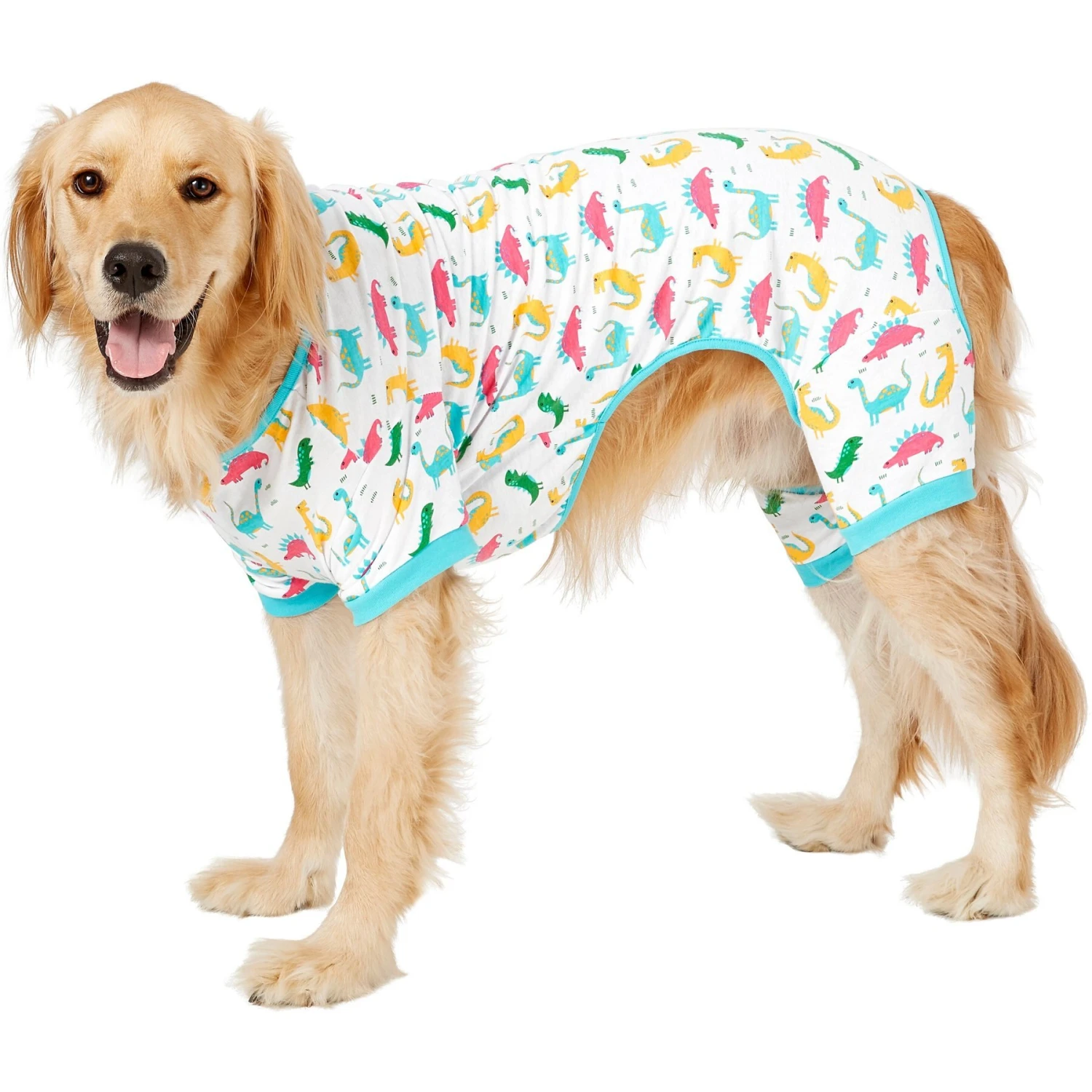 Frisco Dinosaur Print Dog & Cat Jersey PJs 2 Frisco Dinosaur Print Dog & Cat Jersey PJs