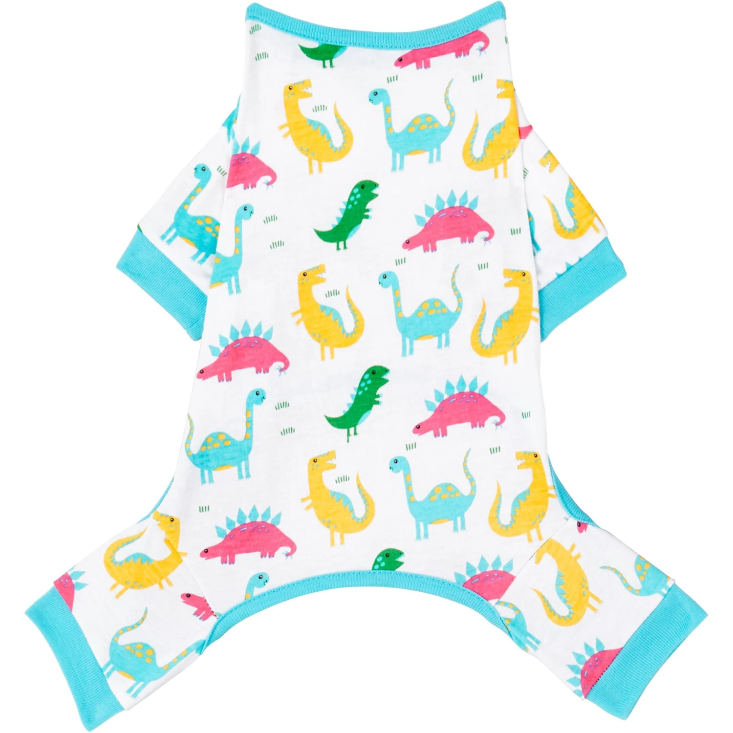 Frisco Dinosaur Print Dog & Cat Jersey PJs 4 Frisco Dinosaur Print Dog & Cat Jersey PJs - Image 3