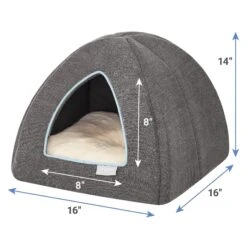Frisco Igloo Covered Cat & Dog Bed -Frisco 144836 PT2. AC SS1800 V1647881252