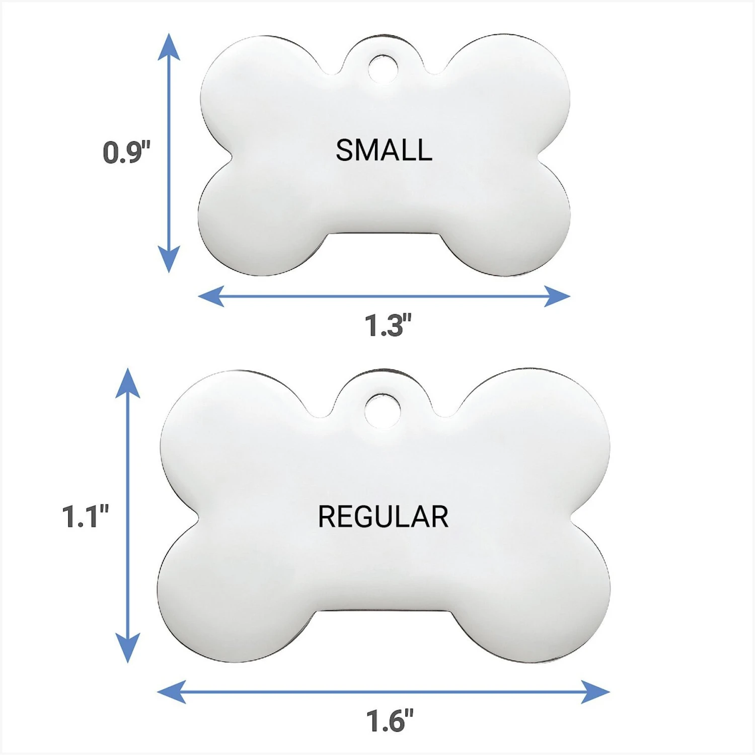 Frisco Personalized Dog ID Tag, Bone 9 Frisco Personalized Dog ID Tag, Bone - Image 7