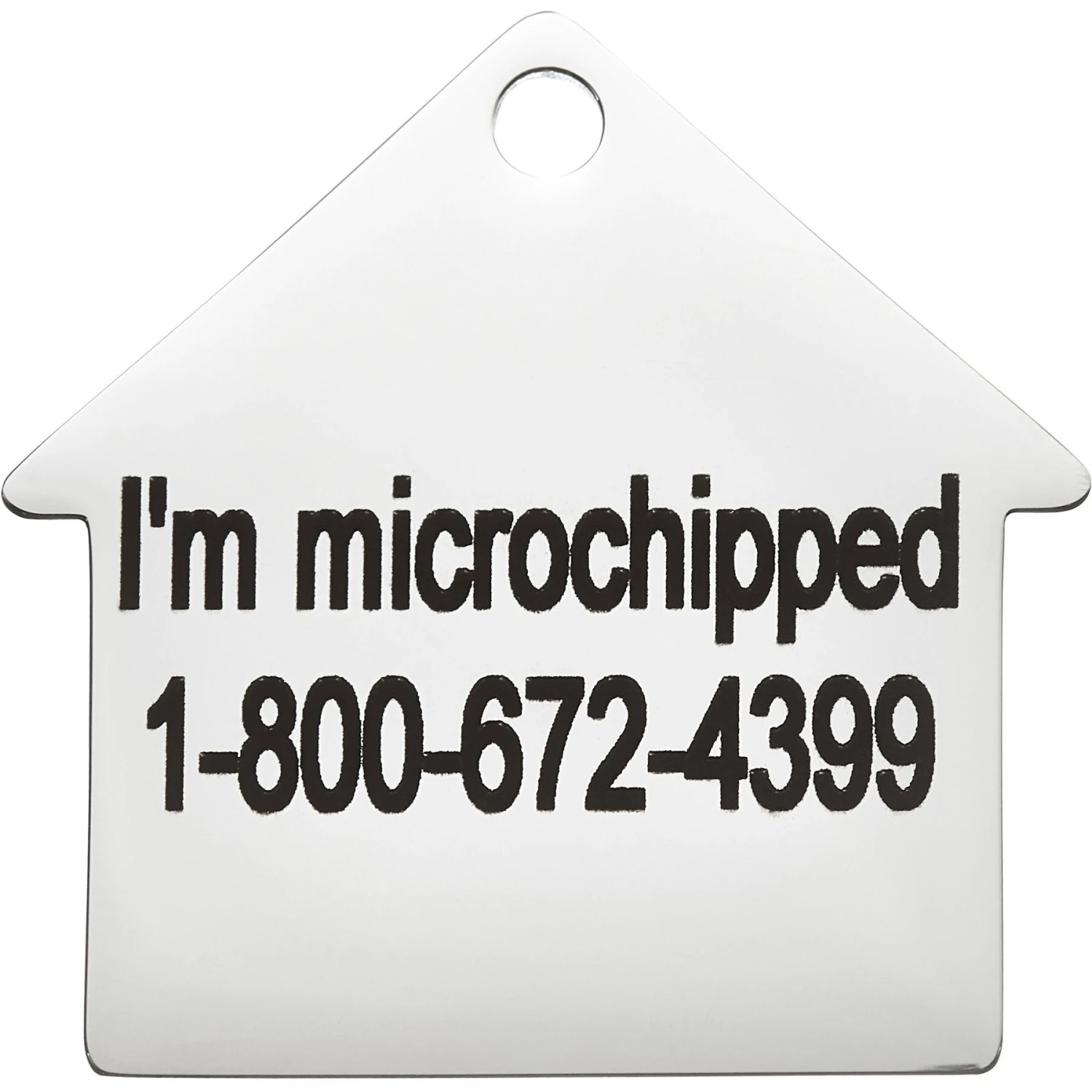 Frisco Stainless Steel Personalized Dog ID Tag, Dog House 7 Frisco Stainless Steel Personalized Dog ID Tag, Dog House - Image 5