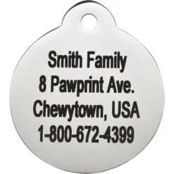 Frisco Personalized Dog & Cat Tag, Round 12 Frisco Personalized Dog & Cat Tag, Round -Frisco 153015 PT3. AC SS1800 V1548964844
