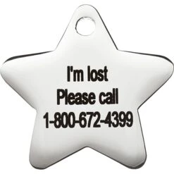 Frisco Stainless Steel Personalized Dog & Cat ID Tag, Star 13 Frisco Stainless Steel Personalized Dog & Cat ID Tag, Star -Frisco 153017 PT4. AC SS1800 V1548964862
