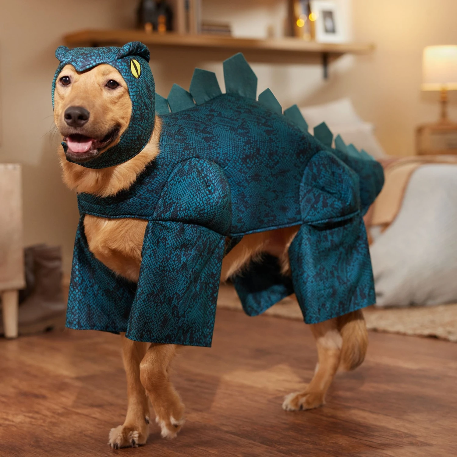 Frisco Stegosaurus Dinosaur Dog & Cat Costume 10 Frisco Stegosaurus Dinosaur Dog & Cat Costume - Image 8