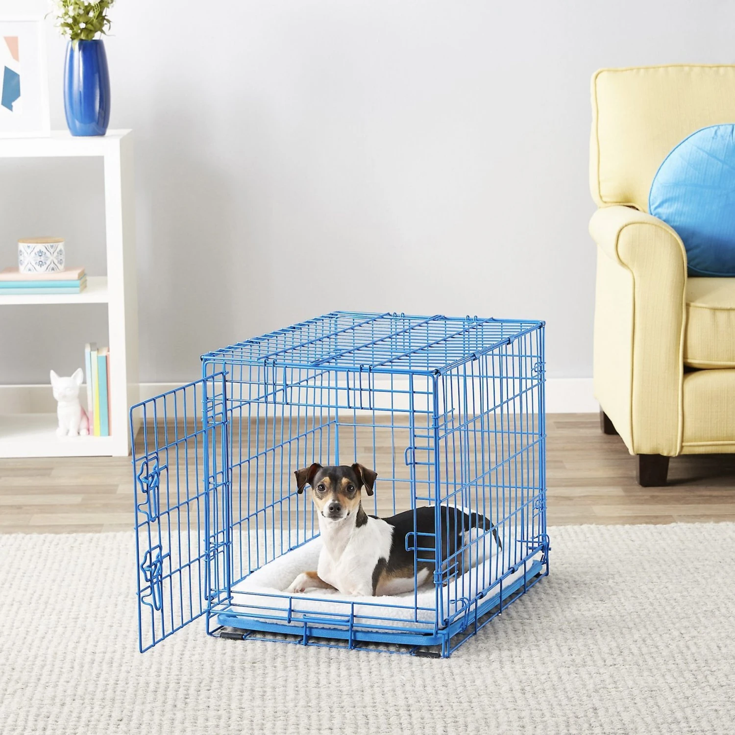 Frisco Fold & Carry Single Door Collapsible Wire Dog Crate 3 Frisco Fold & Carry Single Door Collapsible Wire Dog Crate