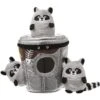 Frisco Trash Can & Raccoons Hide & Seek Puzzle Plush Squeaky Dog Toy 1 Frisco Trash Can & Raccoons Hide & Seek Puzzle Plush Squeaky Dog Toy -Frisco 174757 Main. AC SS1800 V1572616728