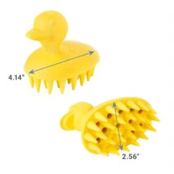 Frisco Rubber Duckie Dog & Cat Curry Brush 9 Frisco Rubber Duckie Dog & Cat Curry Brush -Frisco 206849 PT2. AC SS1800 V1597759729