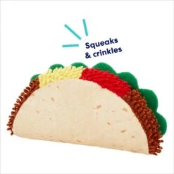 Frisco Taco Plush Squeaky Dog Toy 10 Frisco Taco Plush Squeaky Dog Toy -Frisco 213826 PT2. AC SS1800 V1695748836