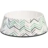 Frisco Chevron Brushed Melamine Bowl 2 Frisco Chevron Brushed Melamine Bowl -Frisco 216059 MAIN. AC SS1800 V1591020991