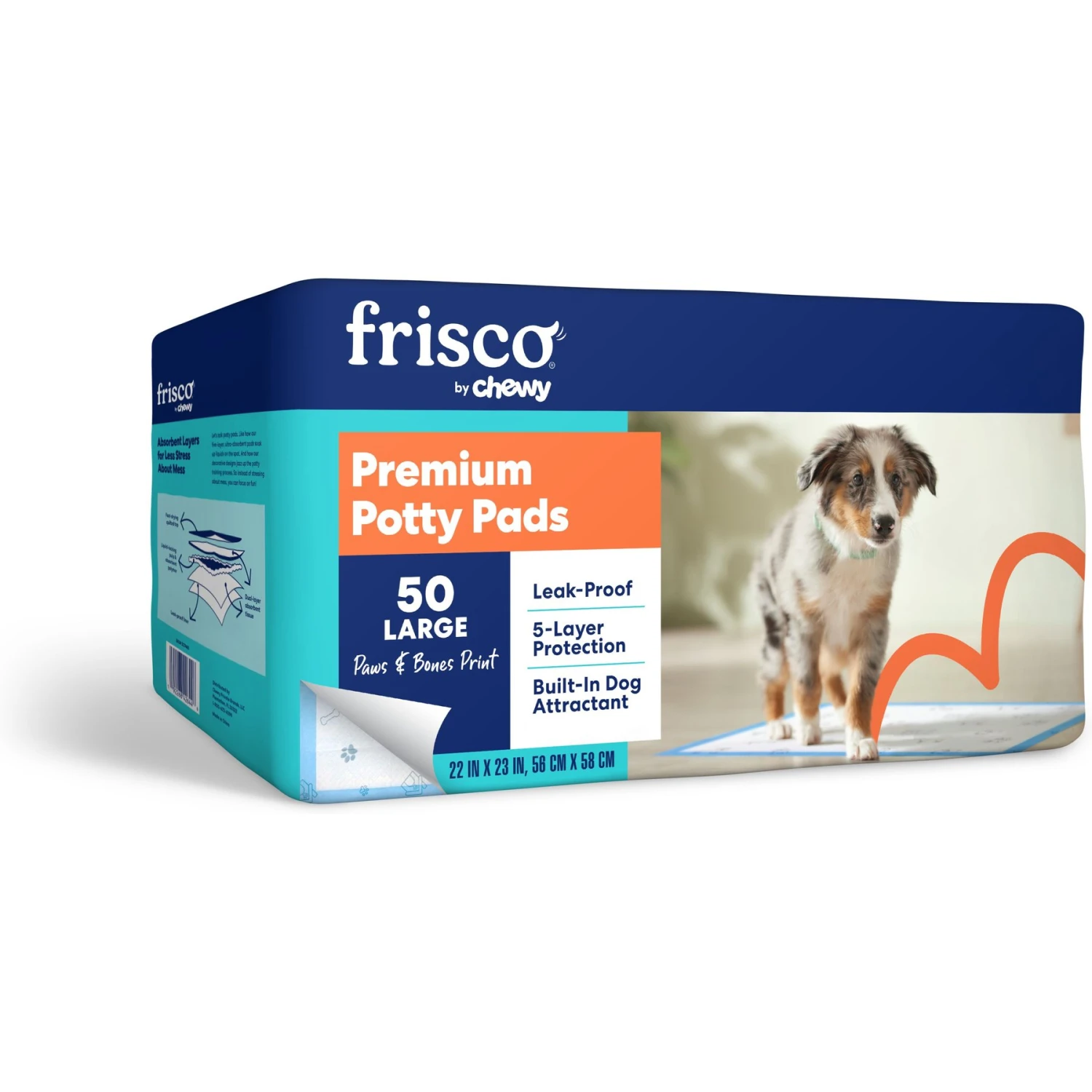 Frisco Printed Dog Training & Potty Pads 3 Frisco Printed Dog Training & Potty Pads