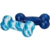 Frisco Retro Denim & Swirl TPR Bone Squeaky Dog Toy -Frisco 230341 MAIN. AC SS1800 V1598547395