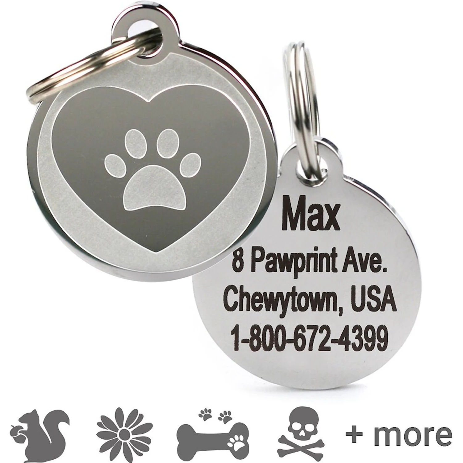 Frisco Personalized Dog & Cat ID Tag, Medium 3 Frisco Personalized Dog & Cat ID Tag, Medium