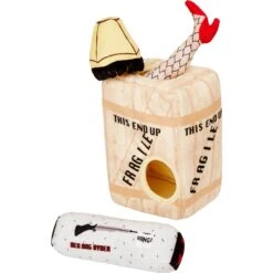 Frisco Holiday Fragile Box Hide & Seek Puzzle Plush Squeaky Dog Toy -Frisco 233274 PT3. AC SS1800 V1600882257