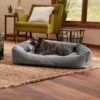 Frisco Rectangular Personalized Bolster Dog Bed W/Removable Cover 2 Frisco Rectangular Personalized Bolster Dog Bed W/Removable Cover -Frisco 234946 MAIN. AC SS1800 V1600207381