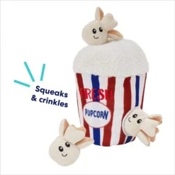 Frisco Zoomies & Chill Popcorn Hide & Seek Puzzle Plush Squeaky Dog Toy 13 Frisco Zoomies & Chill Popcorn Hide & Seek Puzzle Plush Squeaky Dog Toy -Frisco 241679 PT3. AC SS1800 V1695748440