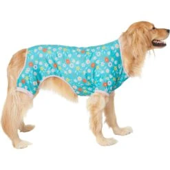 Frisco Teal Floral Dog & Cat Jersey PJs 11 Frisco Teal Floral Dog & Cat Jersey PJs -Frisco 249132 PT2. AC SS1800 V1637674341