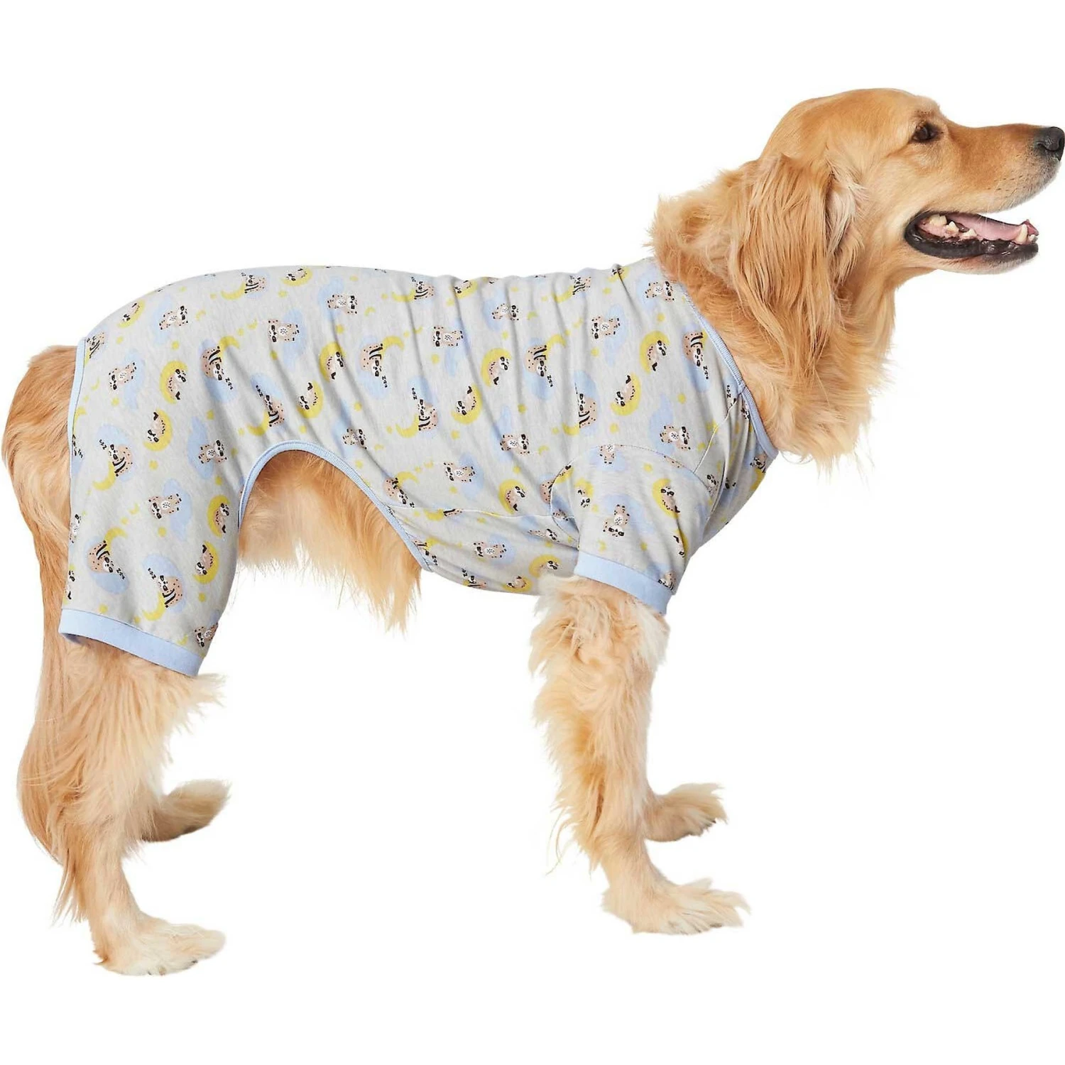 Frisco Sleepy Sloths Dog & Cat Jersey PJs 5 Frisco Sleepy Sloths Dog & Cat Jersey PJs - Image 3
