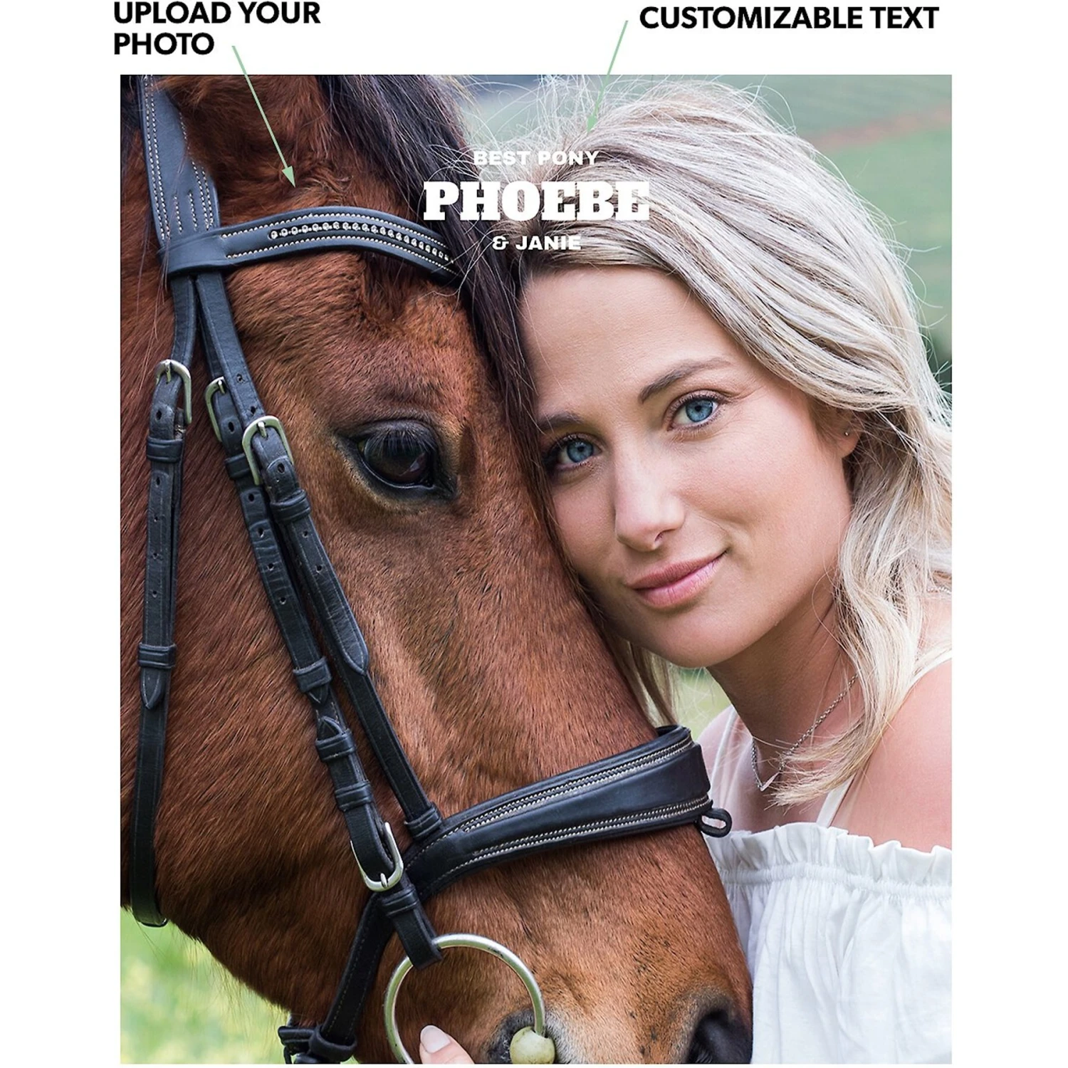 Frisco Portrait Sherpa Fleece Personalized Blanket, 60" X 80" 4 Frisco Portrait Sherpa Fleece Personalized Blanket, 60" X 80" - Image 2