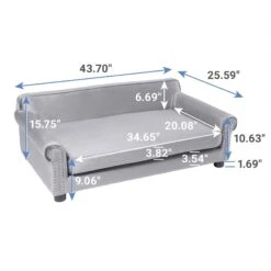 Frisco Sofa Pet Bed With Removable Cover -Frisco 252558 PT1. AC SS1800 V1623848991