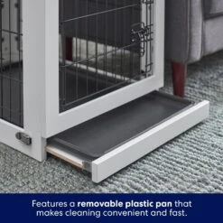 Frisco Double Door Furniture Style Dog Crate, White 10 Frisco Double Door Furniture Style Dog Crate, White -Frisco 253029 PT4. AC SS1800 V1617644245