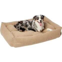 Frisco Faux Felt Reversible Modern Zipper Bolster Cat & Dog Bed -Frisco 255154 PT3. AC SS1800 V1616011906