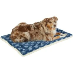 Frisco Plush Tri-fold Arrow Print Dog Crate Mat -Frisco 255998 PT2. AC SS1800 V1616092392