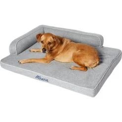 Frisco Faux Linen Corner Personalized Bolster Dog Bed W/Removable Cover, Harbour Blue, XL 11 Frisco Faux Linen Corner Personalized Bolster Dog Bed W/Removable Cover, Harbour Blue, XL -Frisco 262161 PT2. AC SS1800 V1615568485