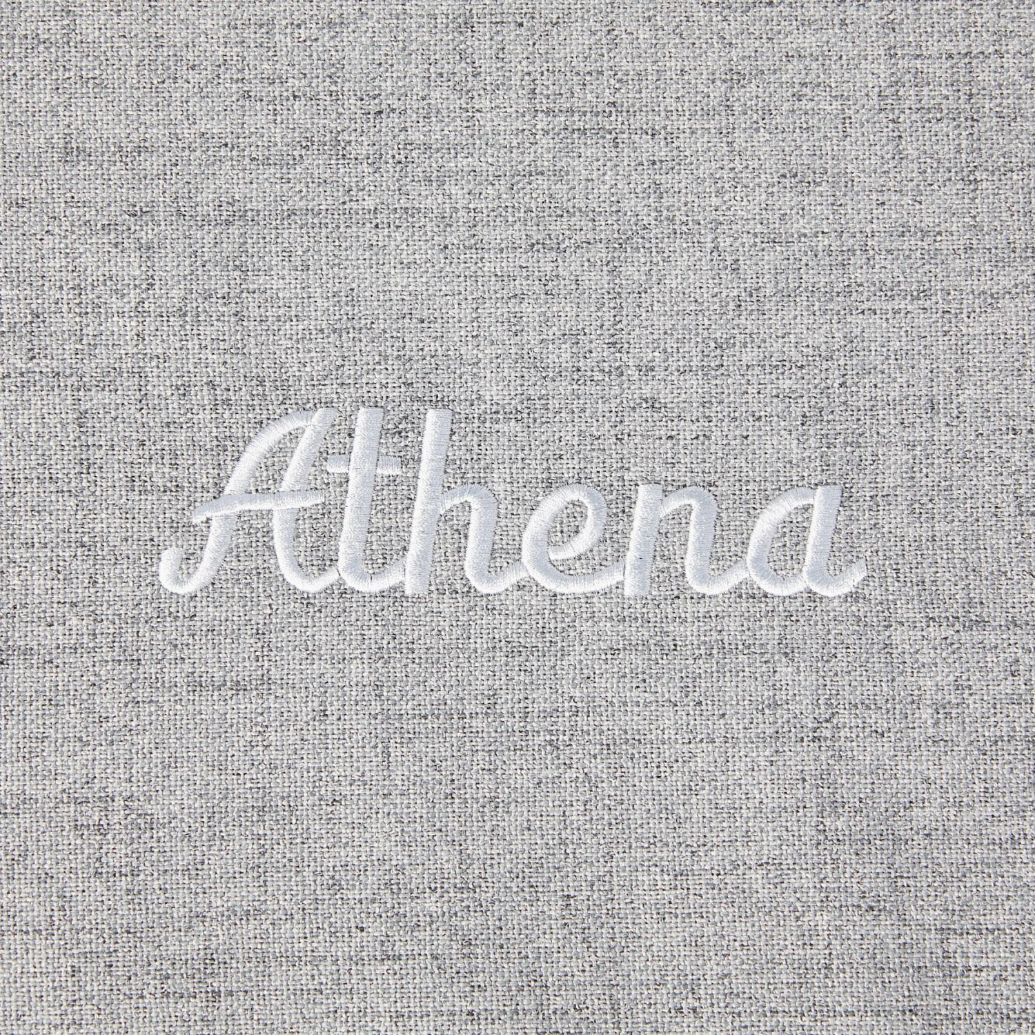 Frisco Faux Linen Corner Personalized Bolster Dog Bed W/Removable Cover, Harbour Blue, XL 6 Frisco Faux Linen Corner Personalized Bolster Dog Bed W/Removable Cover, Harbour Blue, XL - Image 4