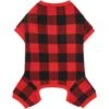 Frisco Dog & Cat Cozy Polar Fleece PJs, Red Plaid 1 Frisco Dog & Cat Cozy Polar Fleece PJs, Red Plaid -Frisco 268510 MAIN. AC SS1800 V1637726888