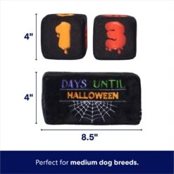 Frisco Halloween 30 Days Of Halloween Countdown Blocks Plush Squeaky Dog Toy -Frisco 270494 PT1. AC SS1800 V1689878516