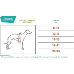 Frisco Small Breed Soft Vest Step In Personalized Back Clip Dog Harness -Frisco 270966 PT1. AC SS1800 V1618936325