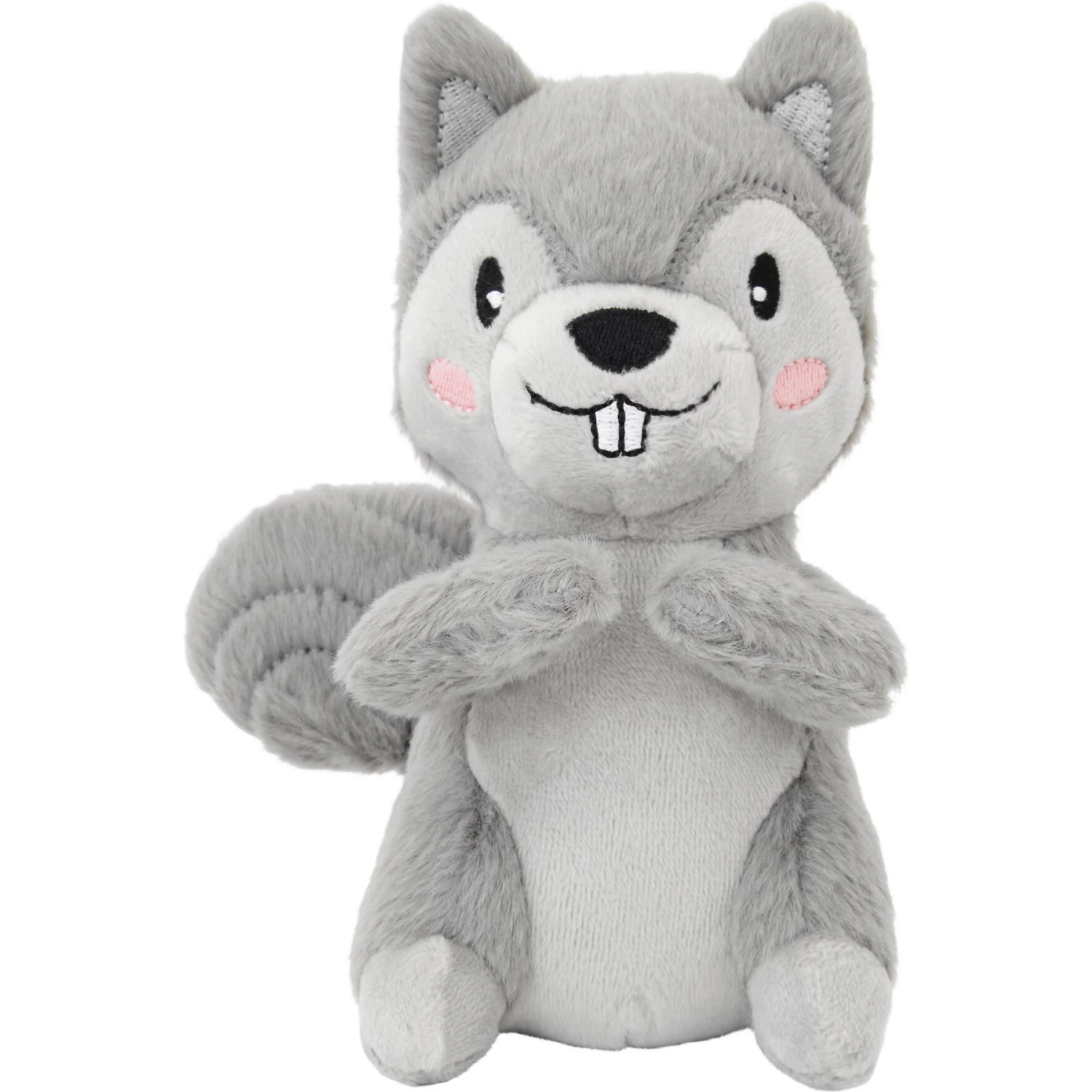 Frisco Camping Squirrel Plush Squeaky Dog Toy 3 Frisco Camping Squirrel Plush Squeaky Dog Toy