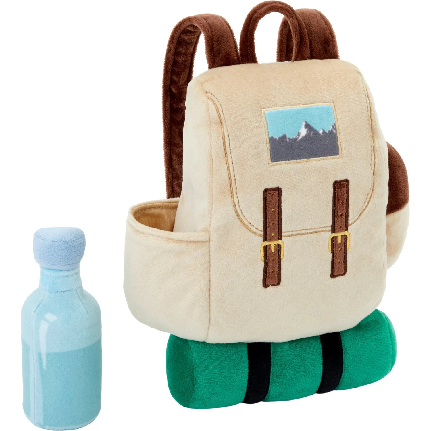 Frisco Camping Backpack Plush Squeaky Dog Toy 3 Frisco Camping Backpack Plush Squeaky Dog Toy