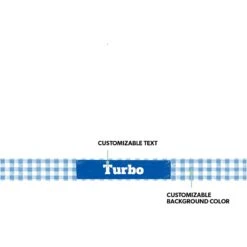 Frisco Personalized Gingham Plaid Dog Bowl 7 Frisco Personalized Gingham Plaid Dog Bowl -Frisco 278926 PT1. AC SS1800 V1629146207