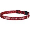 Frisco Buffalo Check Polyester Personalized Dog Collar -Frisco 280763 MAIN. AC SS1800 V1621274857