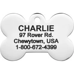 Frisco Chewy Stainless Steel Personalized Dog ID Tag With Enamel Infill -Frisco 281945 PT4. AC SS1800 V1622726313