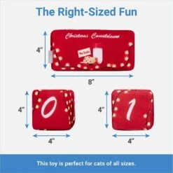 Frisco Holiday 12 Day Countdown Blocks Plush Squeaky Dog Toy, 3 Count -Frisco 287447 PT1. AC SS1800 V1637705185