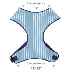 Frisco Fashion Over-The-Head Harness, Striped 8 Frisco Fashion Over-The-Head Harness, Striped -Frisco 287479 PT2. AC SS1800 V1639150832