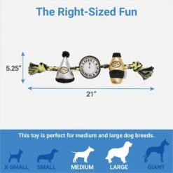 Frisco New Year's Eve Midnight Countdown Plush With Rope Squeaky Dog Toy 6 Frisco New Year's Eve Midnight Countdown Plush With Rope Squeaky Dog Toy -Frisco 288478 PT1. AC SS1800 V1640718448