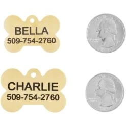 Frisco Brass Personalized Dog ID Tag 10 Frisco Brass Personalized Dog ID Tag -Frisco 296191 PT5. AC SS1800 V1628186578
