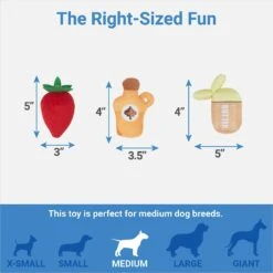 Frisco Brunch Pancake Hide & Seek Puzzle Plush Squeaky Dog Toy 8 Frisco Brunch Pancake Hide & Seek Puzzle Plush Squeaky Dog Toy -Frisco 297266 PT2. AC SS1800 V1643916712