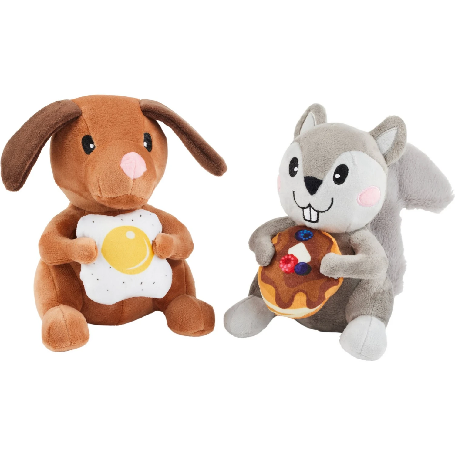 Frisco Brunch Flying Breakfast Critters Plush Squeaky Dog Toy 3 Frisco Brunch Flying Breakfast Critters Plush Squeaky Dog Toy
