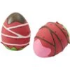 Frisco Valentine Chocolate Covered Strawberries Latex Squeaky Dog Toy -Frisco 298923 MAIN. AC SS1800 V1637693910