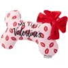 Frisco Valentine My First Valentine's Bone Reversible Plush Squeaky Dog Toy -Frisco 298945 MAIN. AC SS1800 V1637693836