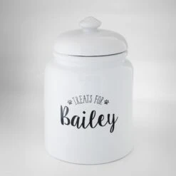 Frisco Ceramic "Treats For" Personalized Treat Jar, 13 Cup, 104oz 11 Frisco Ceramic "Treats For" Personalized Treat Jar, 13 Cup, 104oz -Frisco 301185 PT3. AC SS1800 V1630731988