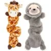 Frisco Giraffe Bungee Plush Squeaky Dog Toy & Frisco Sloth Bungee Plush Squeaky Dog Toy -Frisco 302402 MAIN. AC SS1800 V1623064946