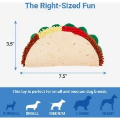 Frisco Pizza Slice Plush Squeaky Dog Toy & Frisco Taco Plush Squeaky Dog Toy 14 Frisco Pizza Slice Plush Squeaky Dog Toy & Frisco Taco Plush Squeaky Dog Toy -Frisco 302494 PT5. AC SS1800 V1623084457